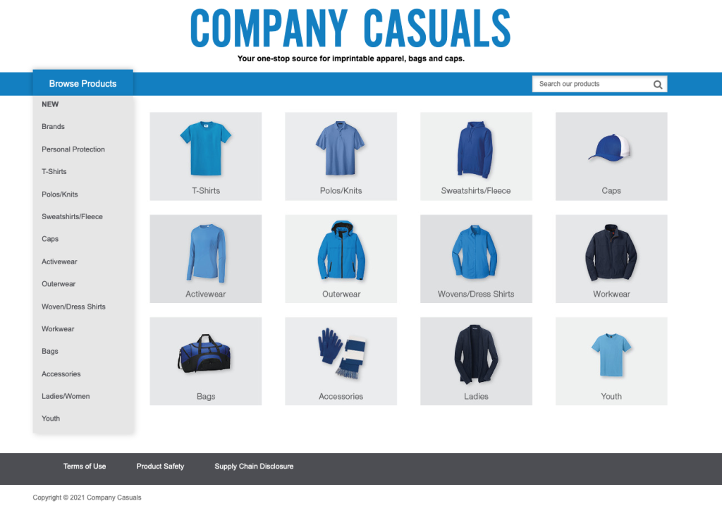 company casuals